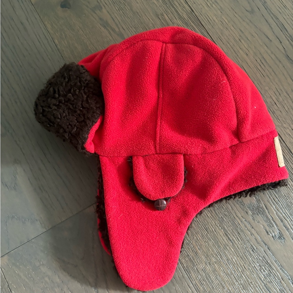 Gap kids boy warm Sherpa hat sz 6-8 yrs old new with tags ret $55